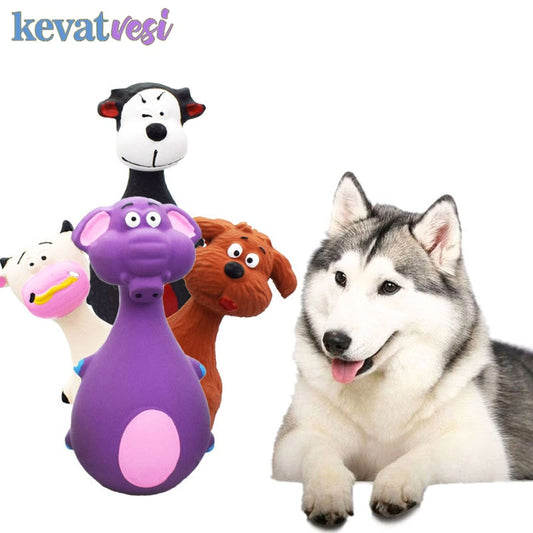 Cute Pet Toys Latex Squeaky